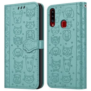 Samsung Galaxy A20s Suojakuori Lompakkokotelo Case