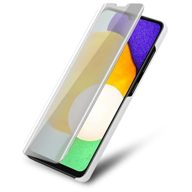 Suojakuori Samsung Galaxy A13 5G Lompakkokotelo (Hopea)