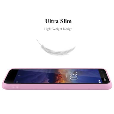 Suojakuori Nokia 3.1 Kotelo (Vaaleanpunainen)
