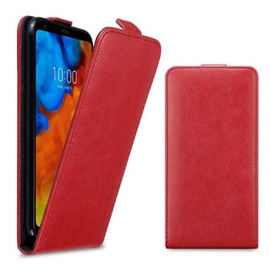 LG Q STYLUS Suojakuori Lompakkokotelo (Punainen)