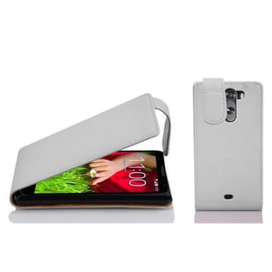 LG G2 MINI Suojakuori Lompakkokotelo (Valkoinen)