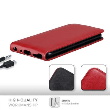 LG Q STYLUS Suojakuori Lompakkokotelo (Punainen)
