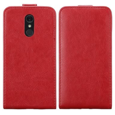 LG Q STYLUS Suojakuori Lompakkokotelo (Punainen)