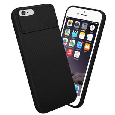 iPhone 6 PLUS / 6S PLUS Suojakuori Kotelo (Musta)