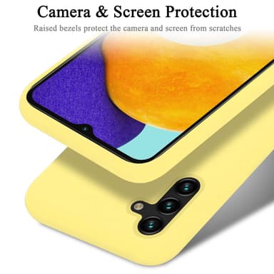Samsung Galaxy A13 5G Suojakuori Kotelo (Keltainen)