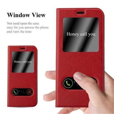Lompakkokotelo Samsung Galaxy S8 PLUS Case (Punainen)