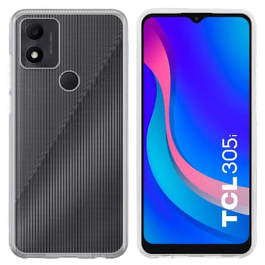 TCL 305i Suojakuori Kotelo (Läpinäkyvä)