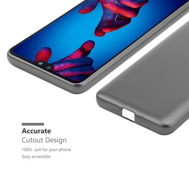 Huawei P20 Suojakuori Kotelo (harmaa)