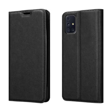 Samsung Galaxy M31s Suojakuori Lompakkokotelo (Musta)