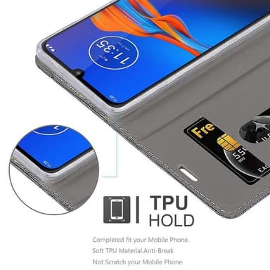 Motorola MOTO E6 PLUS Suojakuori Lompakkokotelo