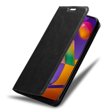 Samsung Galaxy M31s Suojakuori Lompakkokotelo (Musta)