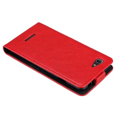 Sony Xperia E3 Suojakuori Lompakkokotelo (Punainen)