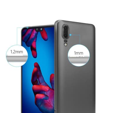 Huawei P20 Suojakuori Kotelo (harmaa)