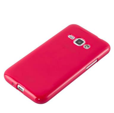 Samsung Galaxy J1 2015 Suojakuori Kotelo (Punainen)