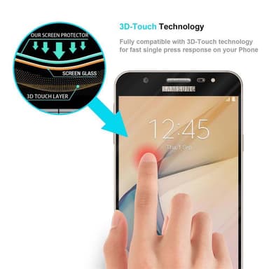 Samsung Galaxy J5 PRIME / ON5 Suojakalvo Karkaistu lasi