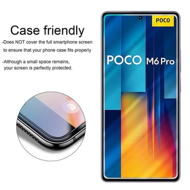 Xiaomi Poco M6 Pro 4G Karkaistu lasi Suojakalvo