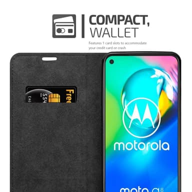 Motorola MOTO G8 POWER LITE Suojakuori Lompakkokotelo