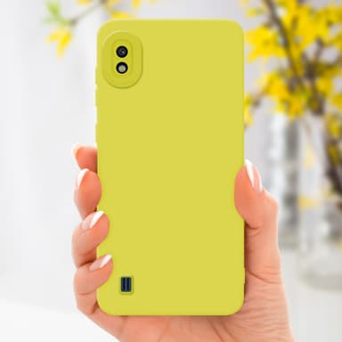 Samsung Galaxy A10 Suojakuori Kotelo (Keltainen)