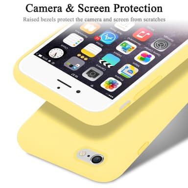 iPhone 6 / 6S Suojakuori Kotelo Case (Keltainen)
