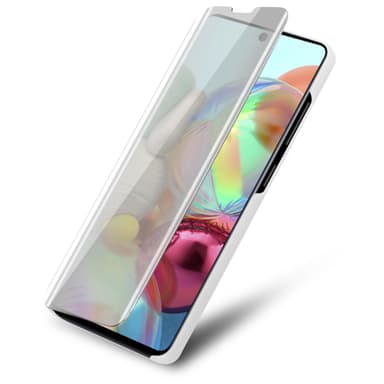 Suojakuori Samsung Galaxy A71 4G Lompakkokotelo (Hopea)