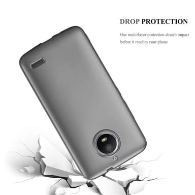 Motorola MOTO E4 Suojakuori Kotelo (harmaa)