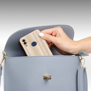 Suojakuori Samsung Galaxy A10s / M01s Kotelo (kulta)