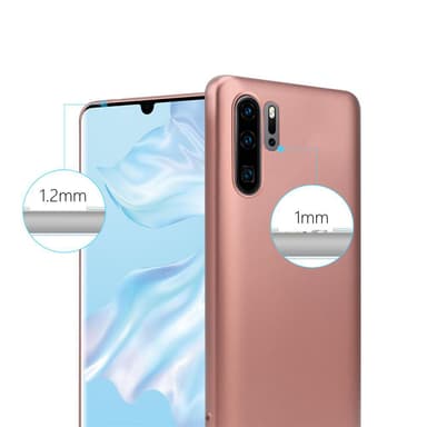 Huawei P30 PRO Suojakuori Kotelo (Vaaleanpunainen)