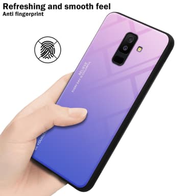 Suojakuori Samsung Galaxy A6 PLUS 2018 Kotelo (Musta)