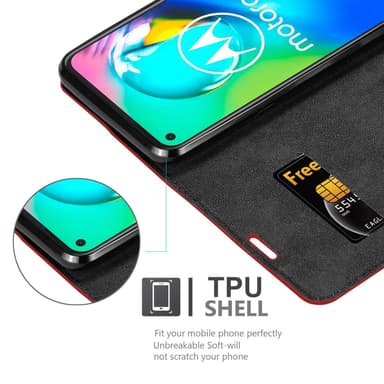 Motorola MOTO G8 POWER LITE Suojakuori Lompakkokotelo