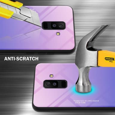 Suojakuori Samsung Galaxy A6 PLUS 2018 Kotelo (Musta)