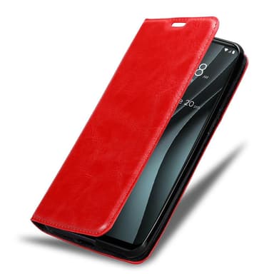 HTC Desire 20 PRO Suojakuori Lompakkokotelo (Punainen)