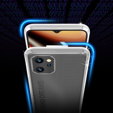 Umidigi Power 7 MAX Suojakuori Kotelo (Läpinäkyvä)