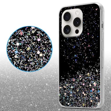 iPhone 15 PRO Suojakuori Kotelo (Musta)