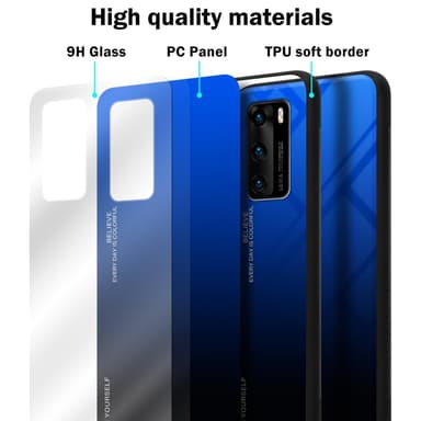 Suojakuori Huawei P40 Kotelo (Musta)
