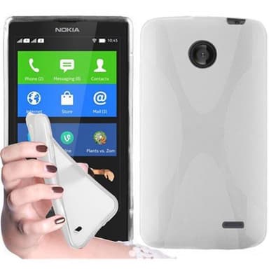 Nokia X Suojakuori Cover (Valkoinen)