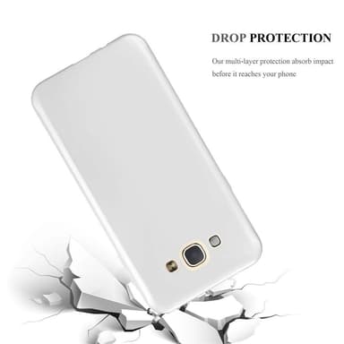 Samsung Galaxy A8 2015 Suojakuori Kotelo (Hopea)