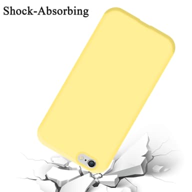 iPhone 6 / 6S Suojakuori Kotelo Case (Keltainen)