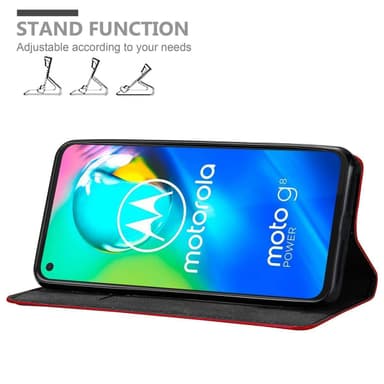 Motorola MOTO G8 POWER LITE Suojakuori Lompakkokotelo