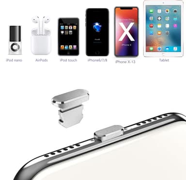 Suojakuori iPhonelle Pölytiivis pistoke