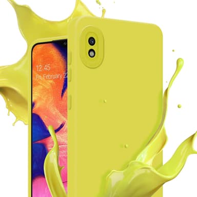Samsung Galaxy A10 Suojakuori Kotelo (Keltainen)