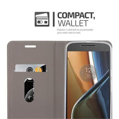 Motorola MOTO G4 / G4 PLUS Suojakuori Lompakkokotelo