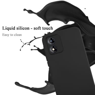 Motorola Moto E13 Suojakuori Kotelo Case (Musta)
