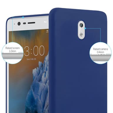 Suojakuori Nokia 3 2017 Kotelo (Sininen)