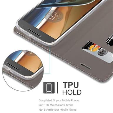 Motorola MOTO G4 / G4 PLUS Suojakuori Lompakkokotelo