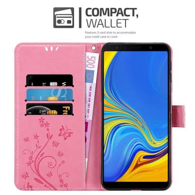 Samsung Galaxy A7 2018 Suojakuori Lompakkokotelo