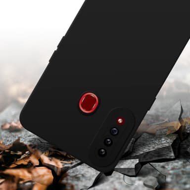 Samsung Galaxy A20s Suojakuori Kotelo (Musta)