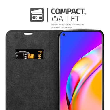 Oppo A94 5G Suojakuori Lompakkokotelo (Punainen)