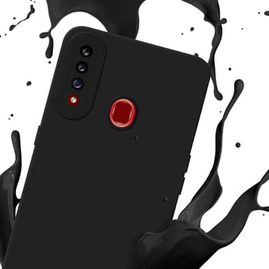 Samsung Galaxy A20s Suojakuori Kotelo (Musta)
