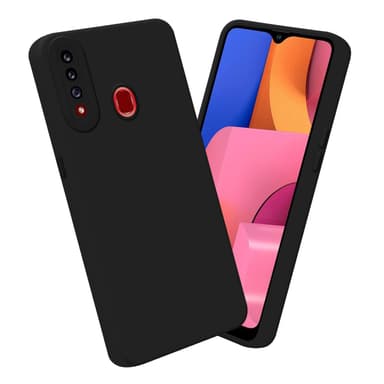 Samsung Galaxy A20s Suojakuori Kotelo (Musta)