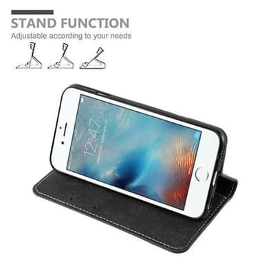 iPhone 6 / 6S Suojakuori Case (Musta)